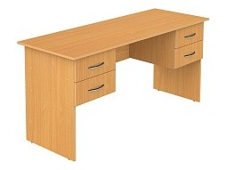 Стол письменный с подвесными тумбами 1800 мм (мод.1)