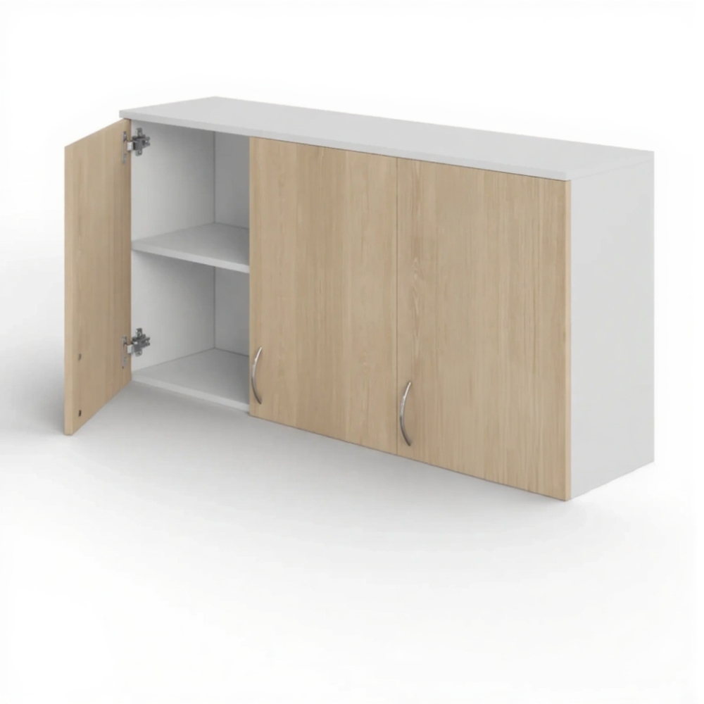 Шкаф навесной ШН-6 (ЛДСП белый, дуб сонома)