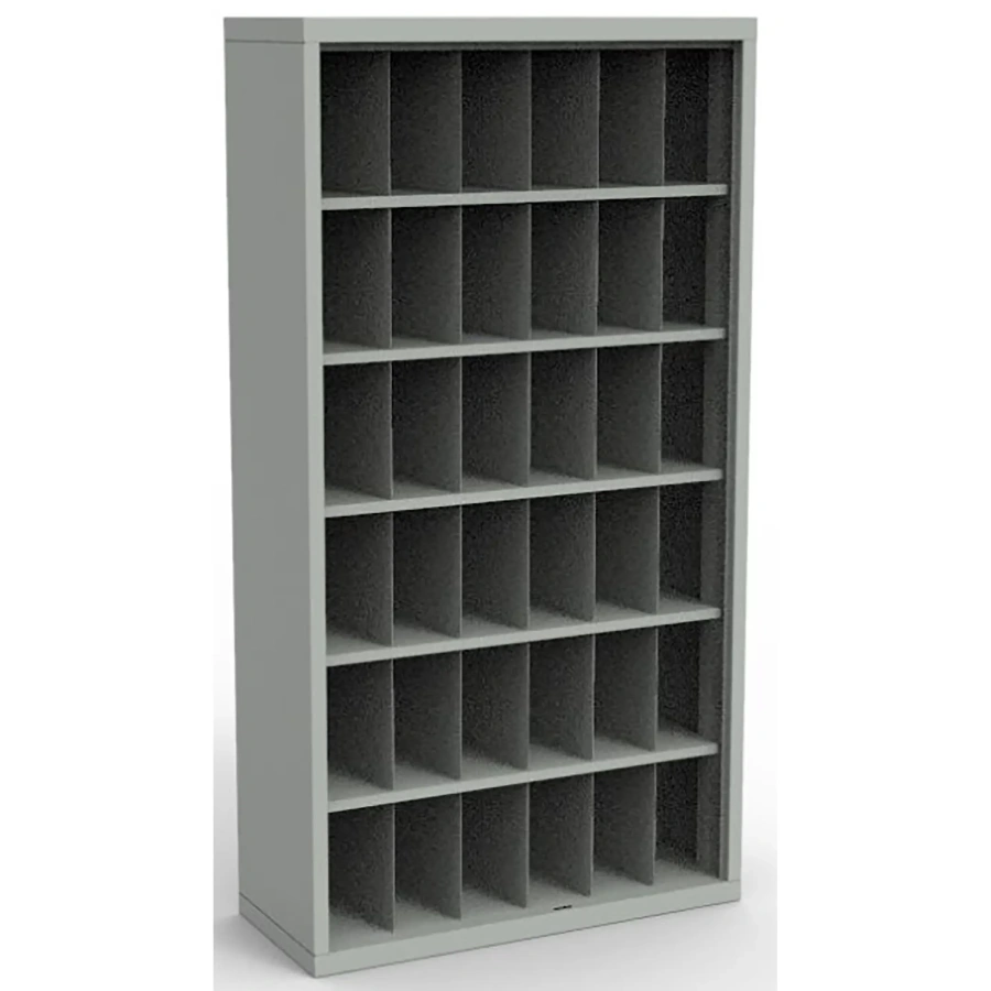 Шкаф для противогазов на 36 ячеек без дверей ШПГ-36о