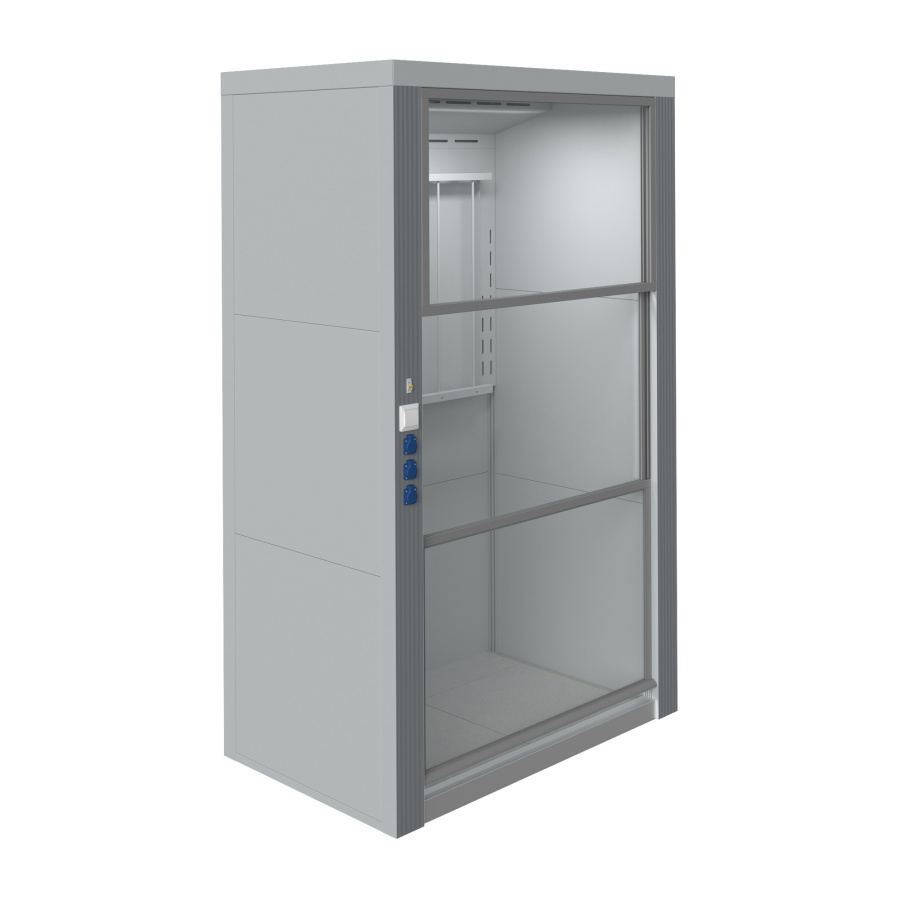 Шкаф вытяжной напольный 1500 ШВН базовая комплектация