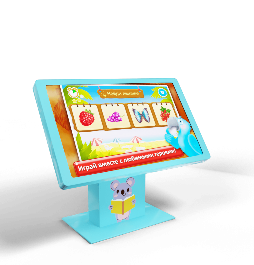 Детский сенсорный стол с регулировкой угла наклона Bumblebee Premium 55