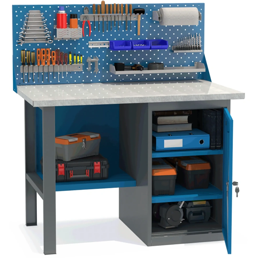 Верстак ВТ-1.2 с тумбой