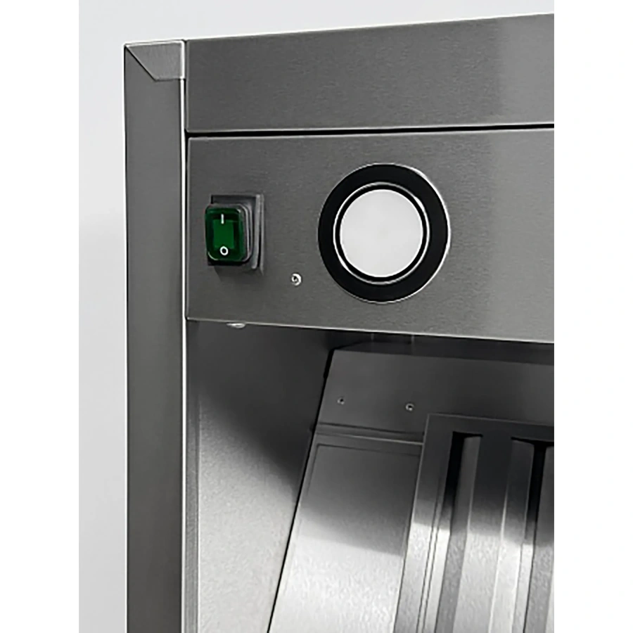 Зонт вытяжной пристенный с подсветкой ЗВПКП-07/14