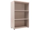 Шкаф NW 1280S открытый вяз натуральный/бежевый