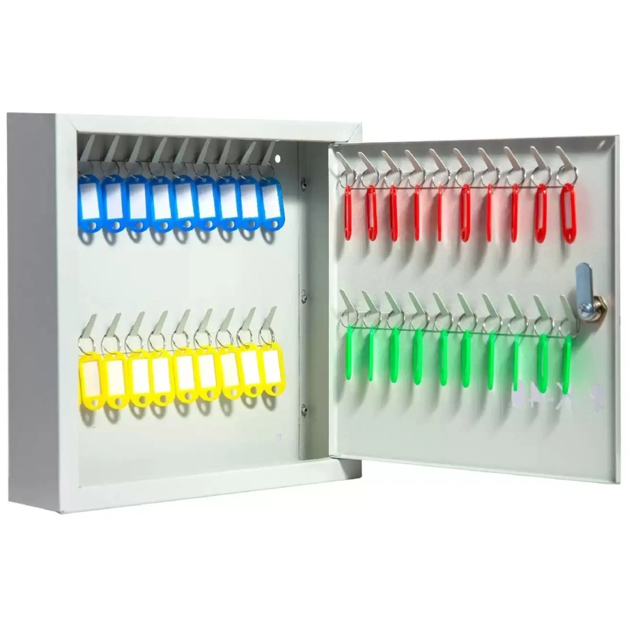 Ключница К-40 на 40 бирок (с брелками)