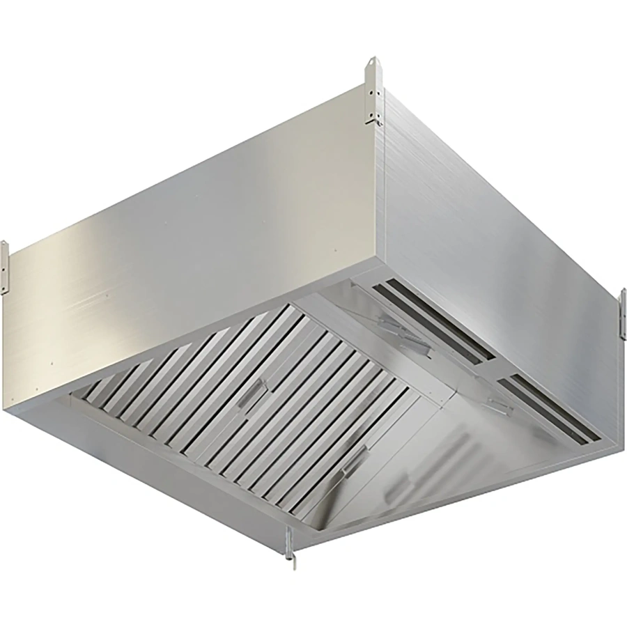 Зонт приточно-вытяжной пристенный ЗПВПКП-21/08 с подсветкой