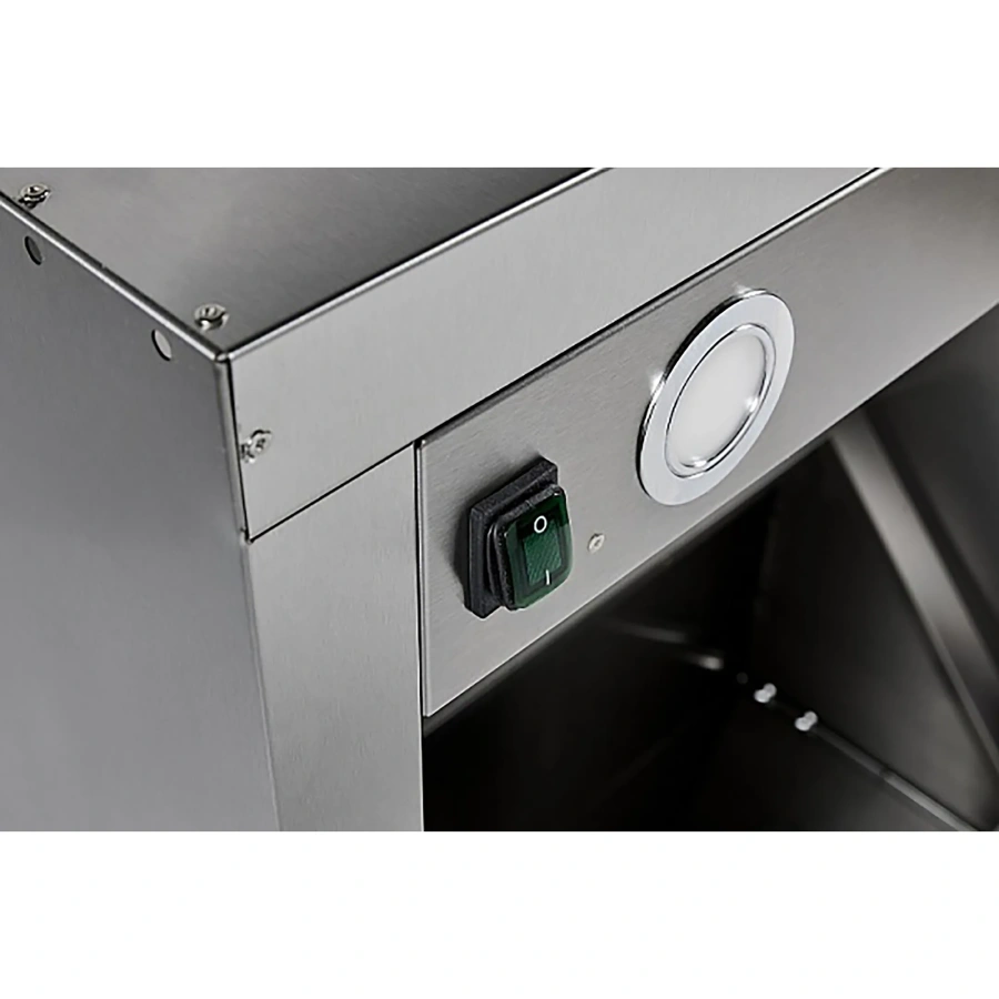 Зонт вытяжной пристенный ЗВПП-24/10 с подсветкой