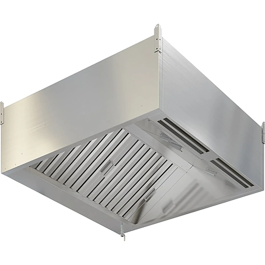 Зонт приточно-вытяжной пристенный ЗПВПКП-21/08 с подсветкой