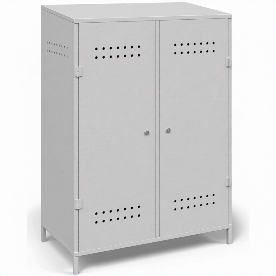 Шкаф для 2-х пропановых баллонов ШГБП сварной, усиленный - 1.2 мм